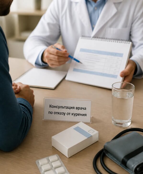 Консультация врача по отказу от курения для взрослых в Первоуральске